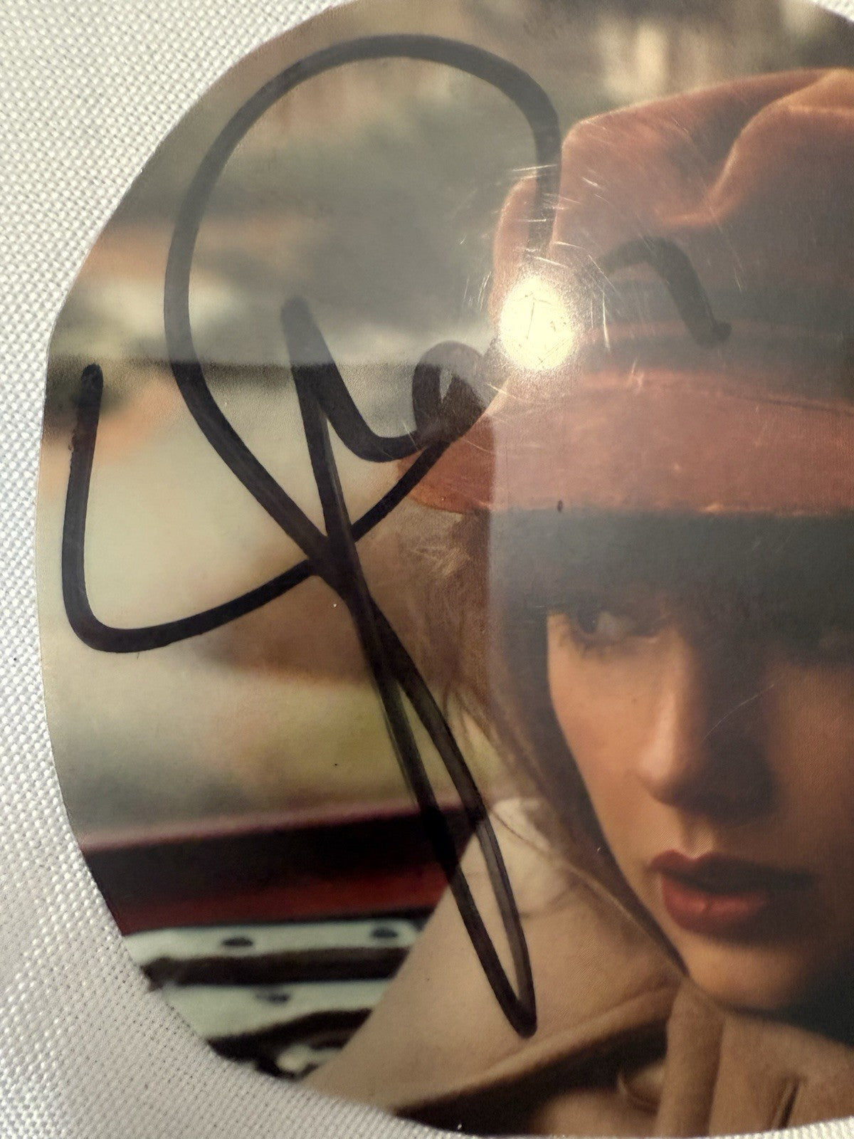 Taylor Swift Red (Taylor’s Version) Signed Pickguard (PSA DNA AN59437)